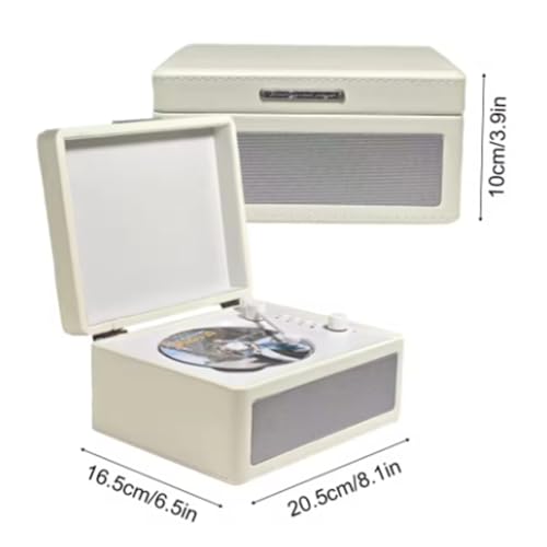 Lecteur CD multifonctionnel avec platine vinyle, cassette et bluetooth - 6