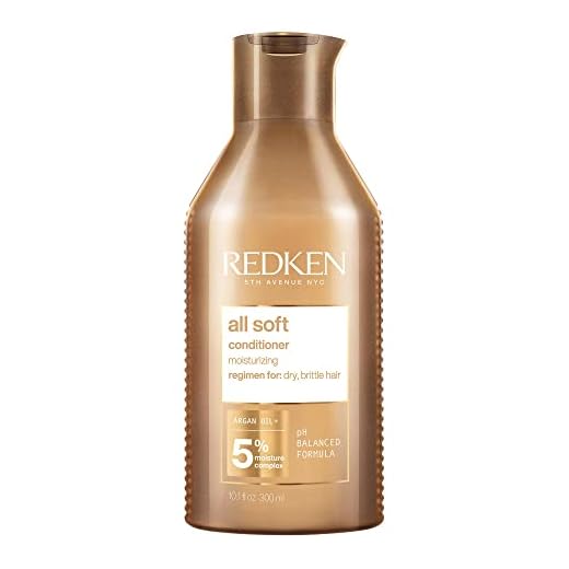Redken | Balsam, återfuktar och mjukar upp torrt hår, All Soft, 300 ml