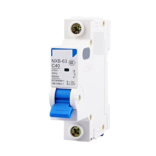 Disyuntor en miniatura 1P con protector de sobrecarga automático para cortar corriente