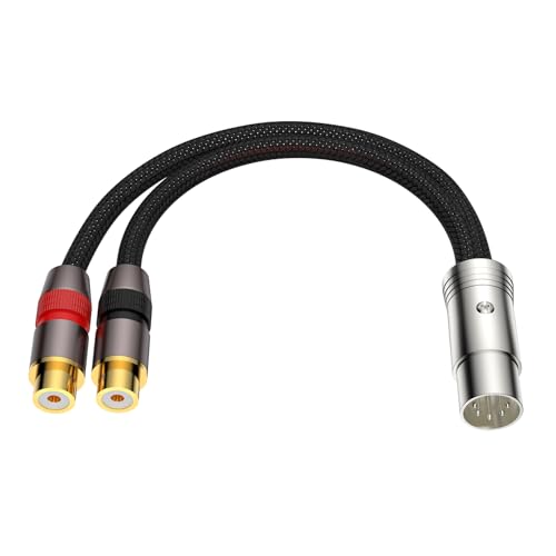 Bubiercaes Din to RCA Cable