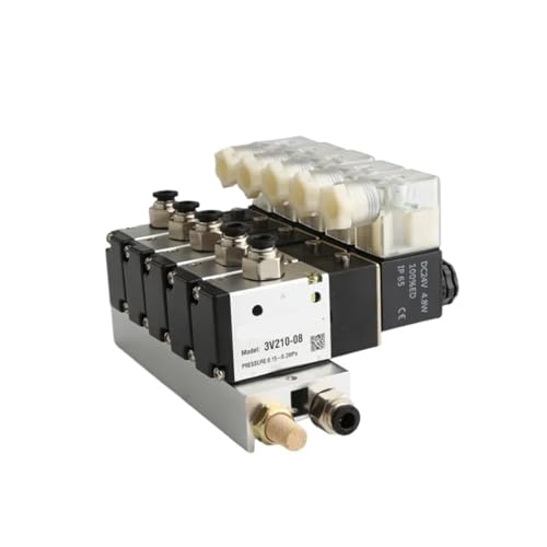 Électrovanne électromagnétique à bloc collecteur 9 combinaisons AC220V
