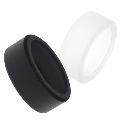 �V���R�������O�J�o�[ Oura Ring 4/Oura Ring Gen3/Samsung Galaxy Ring �ɑΉ��AOura Ring �p S&M �T�C�Y�e���P�[�X�A���h�~&�_��Ȓj���A�����p (�u���b�N&�z���C�g�AS(6/7/8/9/10))