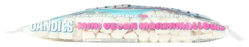 Dandies Mini Vegan Marshmallows, No Artificial Flavorings, Food Dyes, Corn Syrup, or Gelatin, Perfect for Roasting, S’mores, or Snacking (1 Pack)