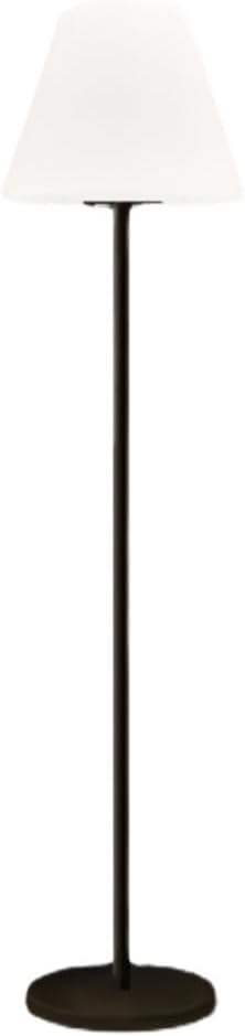 Standing Lamp Solar Light Outdoor Garden Light Waterproof Personalized Art Outdoor Garden Light Villa Garden Terrace Floor Lamps for Living Room(White)