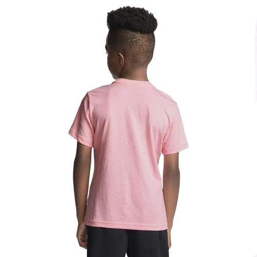 Messi Boys' Lifestyle Short Sleeve T-Shirt, Slim-fit Graphic Tee, Cotton Blend Fabric, Goal KICK - Candy Pink, 14-16 — view 3