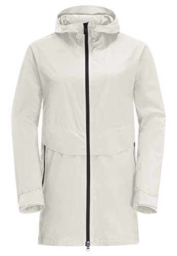 Veste longue femme Mainkai Jack Wolfskin idéale pour le vélotaf