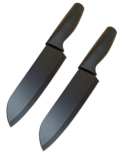 Image of Chef - Kitchen Knife Set of 2, Meat Cleaver Knife, Stainless Steel - Heavy Duty Blade, Professional Butcher Chopper for Home Kitchen and Restaurant (Chef Knife 29cm Pack 2)