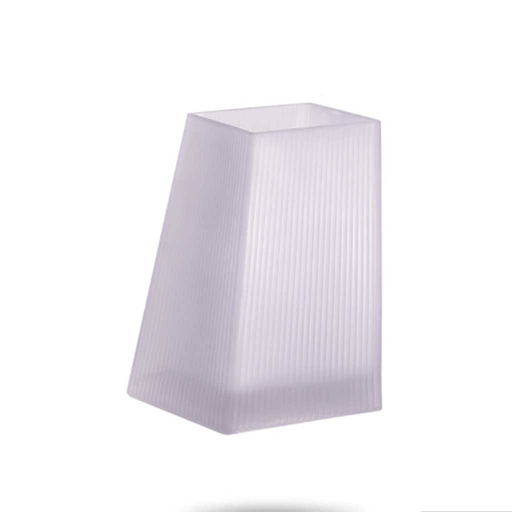 Ngdfgr As Known Vase Vase Square Vases Glass Flower Vase Decorative Centerpieces Terrarium Compatible With Home Offic Tablelop Clear Vase Minimalism