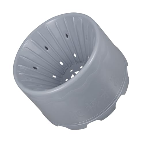 Mikikit Cubo Pequeño para Escurrir Fregona Cesta de Drenaje Portátil Resistente de Plástico para Accesorios de Limpieza