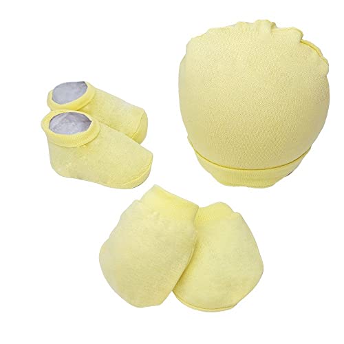 2 Kit Maternidade Touca Luva Meia Bebe Para Enxoval Recem Nascido Gorro Menino Menina