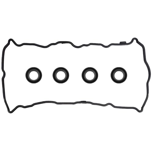 Image of TECTICO VS50777R Valve Cover Gasket Set for 07-12 Rogue Sentra Altima | 2.5L Engine Code QR25DE 036-1758 13270-JG30A VS50777R VS50437A 13270JA00A, with 4 Spark Seals