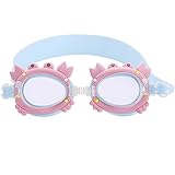 [DISEÑO A PRUEBA DE FUGAS]: el diseño acolchado de doble sello con silicona suave le permite a su hijo tener una experiencia de natación sin fugas sin preocuparse por la presión alrededor de las cuencas de los ojos. Diviértete nadando.