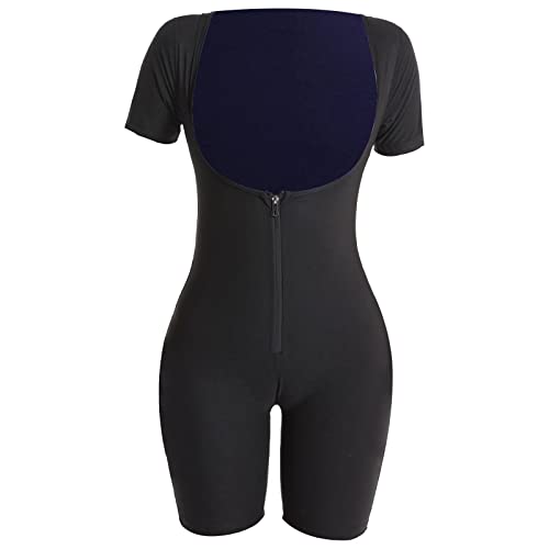Sauna suit para adelgazar running faja ajustable spandex camiseta sudoración