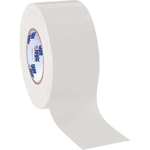 Image of Aviditi (3 Rolls) Tape Logic 3 Inch x 60 Yards Multipurpose Duct Tape, White, 10.0 Mil Thick - for Temporary Repairs, Labeling, Patching, Marking and Social Distancing