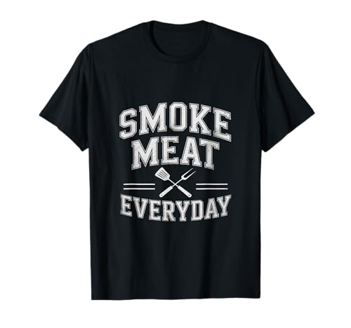 Ahumar carne todos los días ahumador de carne BBQ Expert Pitmaster Camiseta