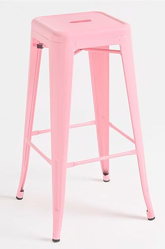 Regalos Miguel - Packs Taburetes Altos - Pack 2 Taburetes Torix Altos - Rosa