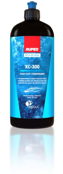 RUPES 9.XC300/1KG Marine Fast Cut Compound, 1KG, 1 Bottle