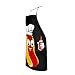 Granbey Hotdog Ketchup Unisex Kitchen Cooking BBQ Grill Chef Apron Funny Hot Dog Aprons with Adjustable Straps for Men Women Friends