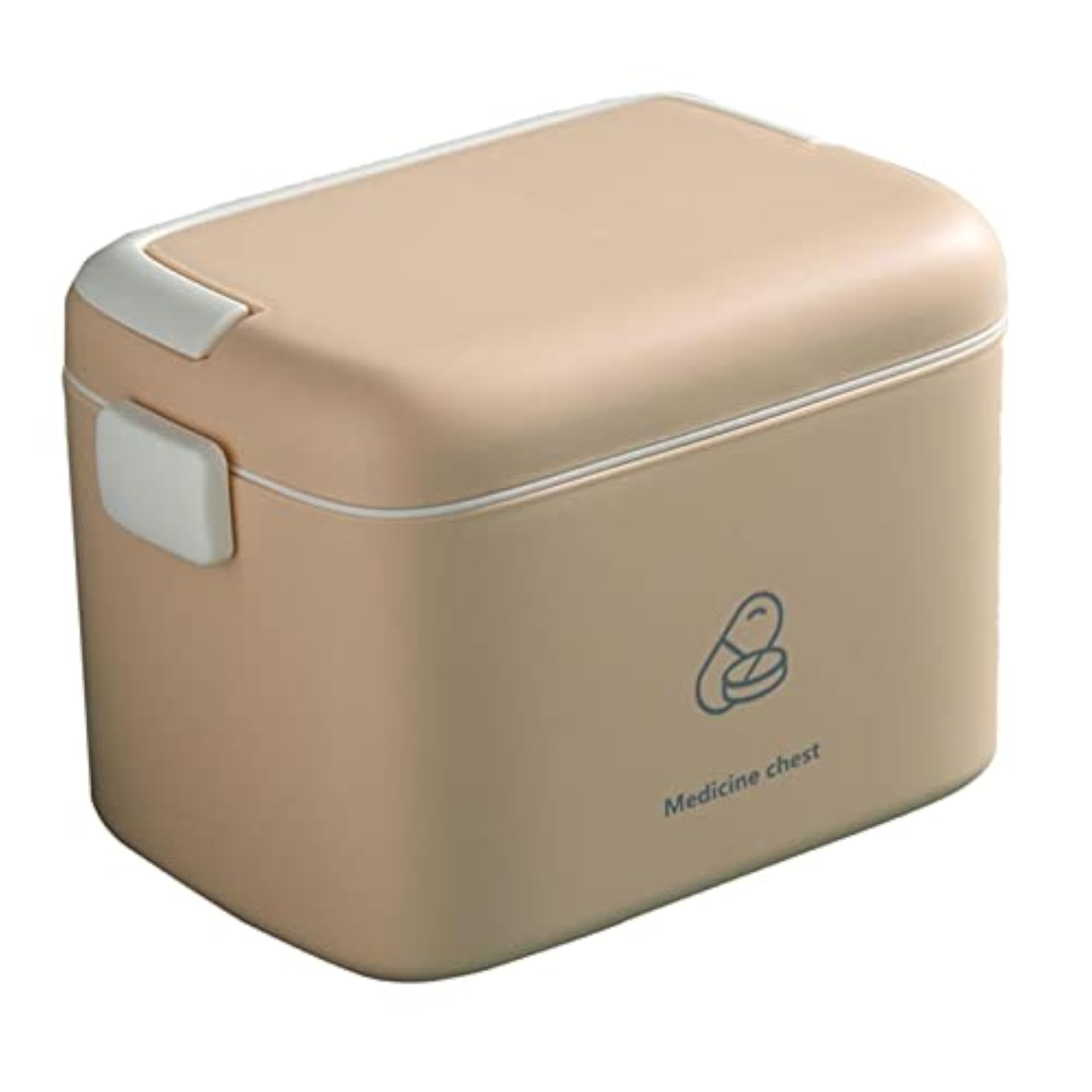 Storage Box Case for Cosmetic Daily Supplies, White