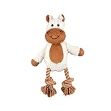 Genérico Juguete for Perros con Sonido de Nudo y Peluche Yorkshire Terrier, Ideal for la dentición Cachorros(Long-Armed and Monkey 3110)