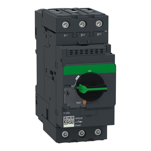 Disjoncteur moteur GV3L25 Schneider triphasé 25A commande rotative - 2