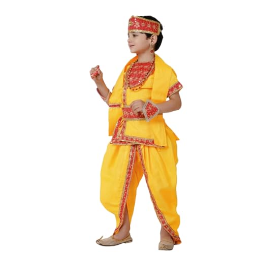 Image of Kaku Fancy Dresses Ram Costume for Kids Infant Baby Ram Dress for Boys with Accessories