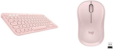 Logitech K380 Wireless Multi-Device Keyboard for Windows, Apple iOS, Apple TV android or Chrome, Bluetooth, Compact Space-Saving Design, PC/Mac/Laptop/Smartphone/Tablet, QWERTY UK Layout - Black