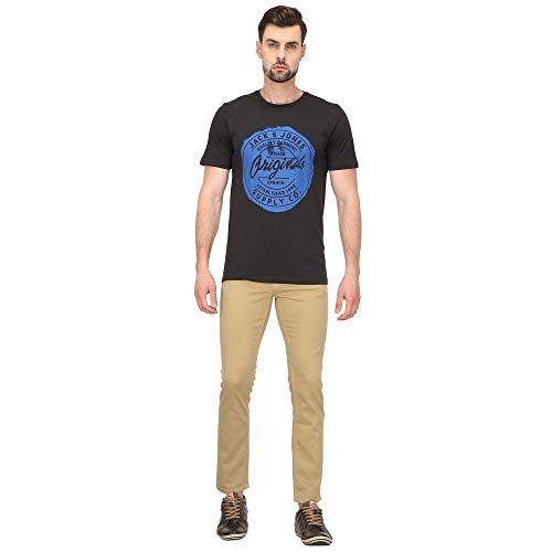 Image of JACK & JONES Mens 5 Pocket Solid Chinos
