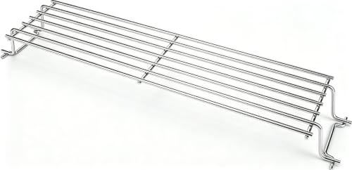 Denmay 7641 63,5 cm stojak grzewczy ze stali nierdzewnej do WeberSpirit serii 300 E-310 S-310 E-320 S-320 SP-330 (z przednimi pokrętłami sterującymi), Spirit II seria 300 E-310 S-310