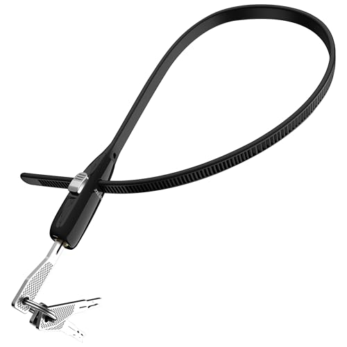 ZSLUO Adjustable Zip tie Lock-Stainless Steel Core Anti-Theft Security...