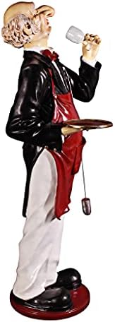 Design Toscano Sir Sommelier: Grand-Scale Wine Connoisseur Statue
