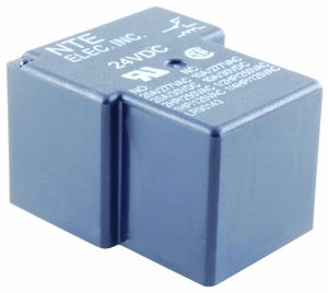 مرحل صناعي R53 من سلسلة R53-5D20-24 من NTE Electronics، ترتيب اتصال SPDT، طاقة 900 ميغاواط، 660 أوم، 20 أمبير، 24 فولت تيار مستمر