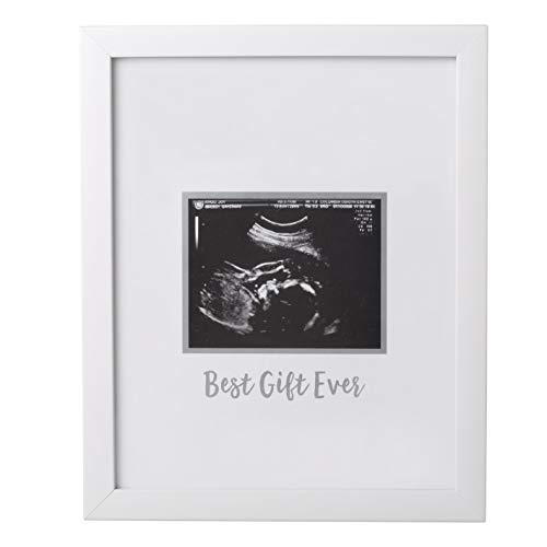 Image of Sonogram Signature Frame - Ultrasound Picture Keepsake, Gender Neutral Baby Shower Decor, First Time Moms Pregnancy Gift, Guest Book Alternative, Ideal for Nursery, Marker Included