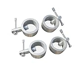 KORBAX Gym Locks for Bars Weight Lifting Strength Training & Exercise Fitness, Gym Equipment for Home Gym Workout Pack of 4 Locks