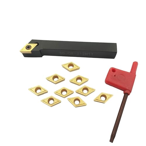 Portaherramientas para Torno CNC con 10 Fresas de Carburo miniatura 2