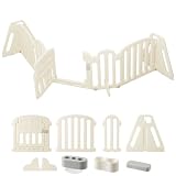 ベビーゲート ハグウォール 457cm 361cm 265cm パーテーション 置くだけ ベビーゲート 自立式 ベビーフェンス 柵 サークル テレビガード 赤ちゃん ちゃいなび (長さ265cm)