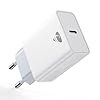 Chargeur Rapide iPhone 20W Chargeur Rapide USB C Prise USB C Bloc pour iPhone 17 16 15 14 13 12 Pro Max Plus Mini X XS XR SE, iPad, Samsung Galaxy, Pixel, Embout Charger Prise USBC Adaptateur Secteur