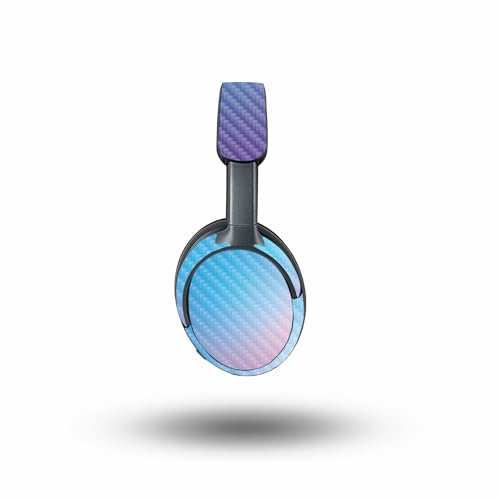 Image of MightySkins Carbon Fiber Skin Compatible with Bose QuietComfort Ultra - Royal Haze | Protective, Durable Textured Carbon Fiber Finish | Easy to Apply