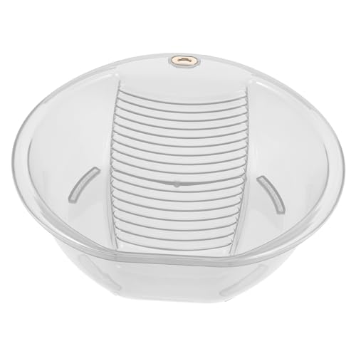 KITANDOVE Bassin De Lavage Avec Planche Intégrée Pet Pour Lavage Main Vêtements à Ou Dortoir Et