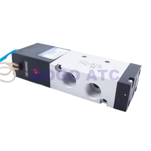 Electrovanne pneumatique 240-4E1 220V 5/2 voies avec fil pilote