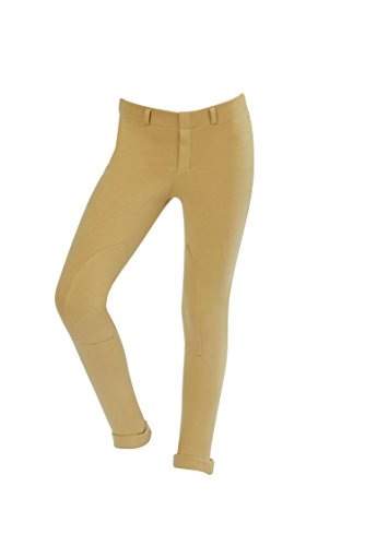 Saxon. Children's Starter Pull-On Jods Breech, Equestrian Schooling | Beige 14