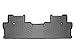 WeatherTech Custom Fit FloorLiners for Honda Ridgeline - 2nd Row (449712), Black