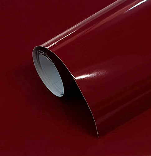 Vinyl-Aufkleber, Granat