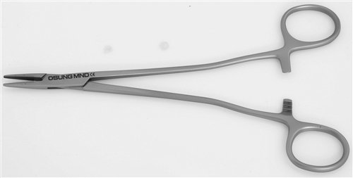 Needle Holder, Mayo Vascular, Tungsten Carbide 180mm