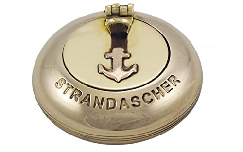 Cenicero Abatible de Latón Strandascher