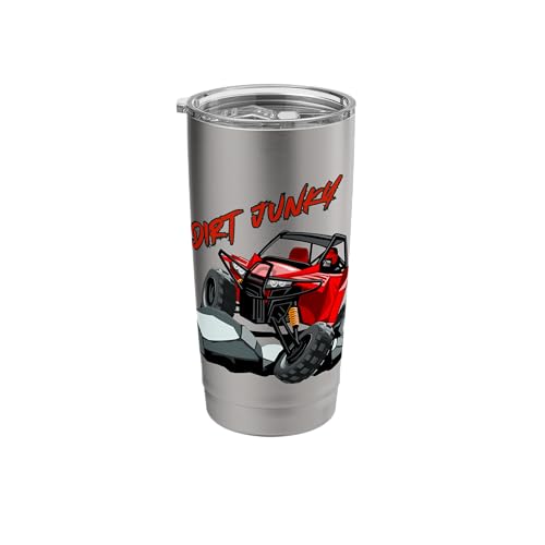 ATV Dirt Junky 4-Wheel Off-Road Stainless Steel Tumbler