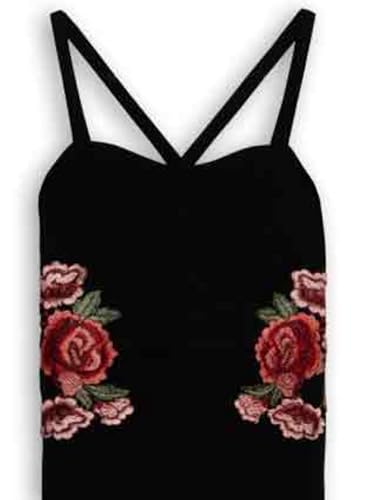 Speechless Girls Sleeveless Maxi Embroidered Slip Party Dress3