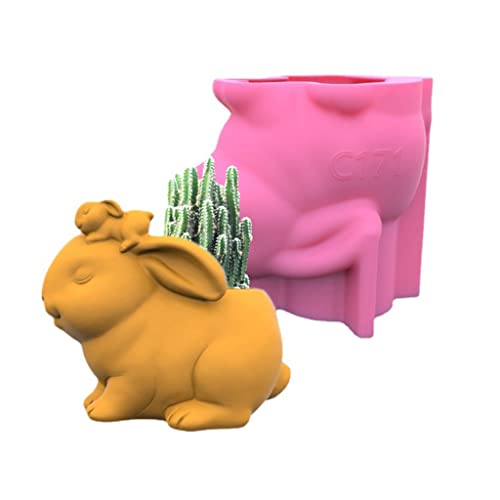 Candlestick Epoxy Casting Mold Silicone Flower Pot Mold DIY Pen Holder Mold