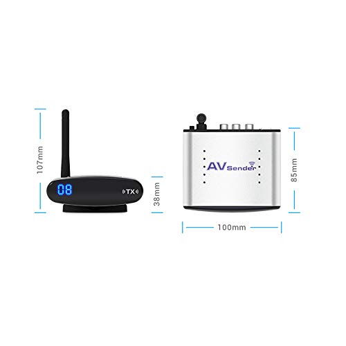 axGear AV Transmitter Wireless Video Audio Sender Receiver IR Remote 2.4G - Thumbnail 6