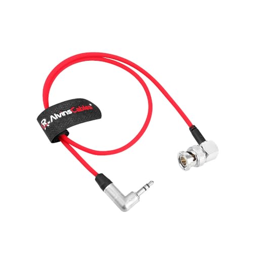 Cable de código de tiempo ultrasuave de 3.5mm a BNC para evitar desajustes de audio en Canon C70